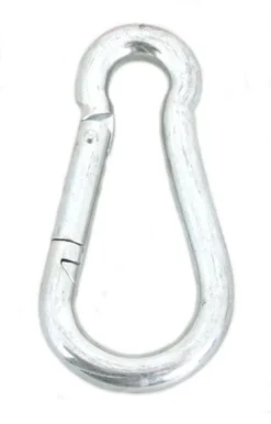 Zinc Plated Wire Spring Link Snap 7/16" X 4-3/4"