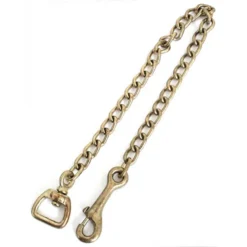 Brass Plated Lead Chain W/1" Swivel