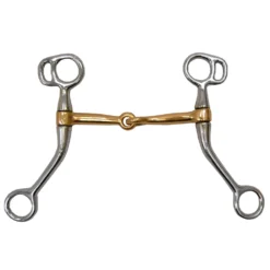 Chrome Plated Copper Snaffle Bit