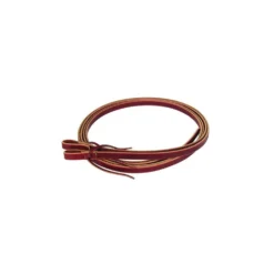 Professional's Choice Burgundy Latigo Split Reins With Waterloops