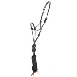 Mustang Loping Halter With Split Reins