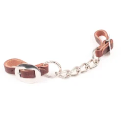 Hermann Oak Leather Single Chain Curb Strap