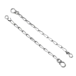 J. Rice 11" Triangle Link Rein Chains RC010