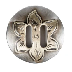 Silver Daisy Slotted Concho