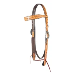 Teskey's Arrow Tooled Browband Headstall