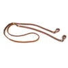 Teskey's Braided Harness Leather Roping Rein