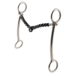 Stainless Steel Simplicity Twisted Snaffle Bit