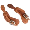 Cowperson Tack Roughout Spur Straps