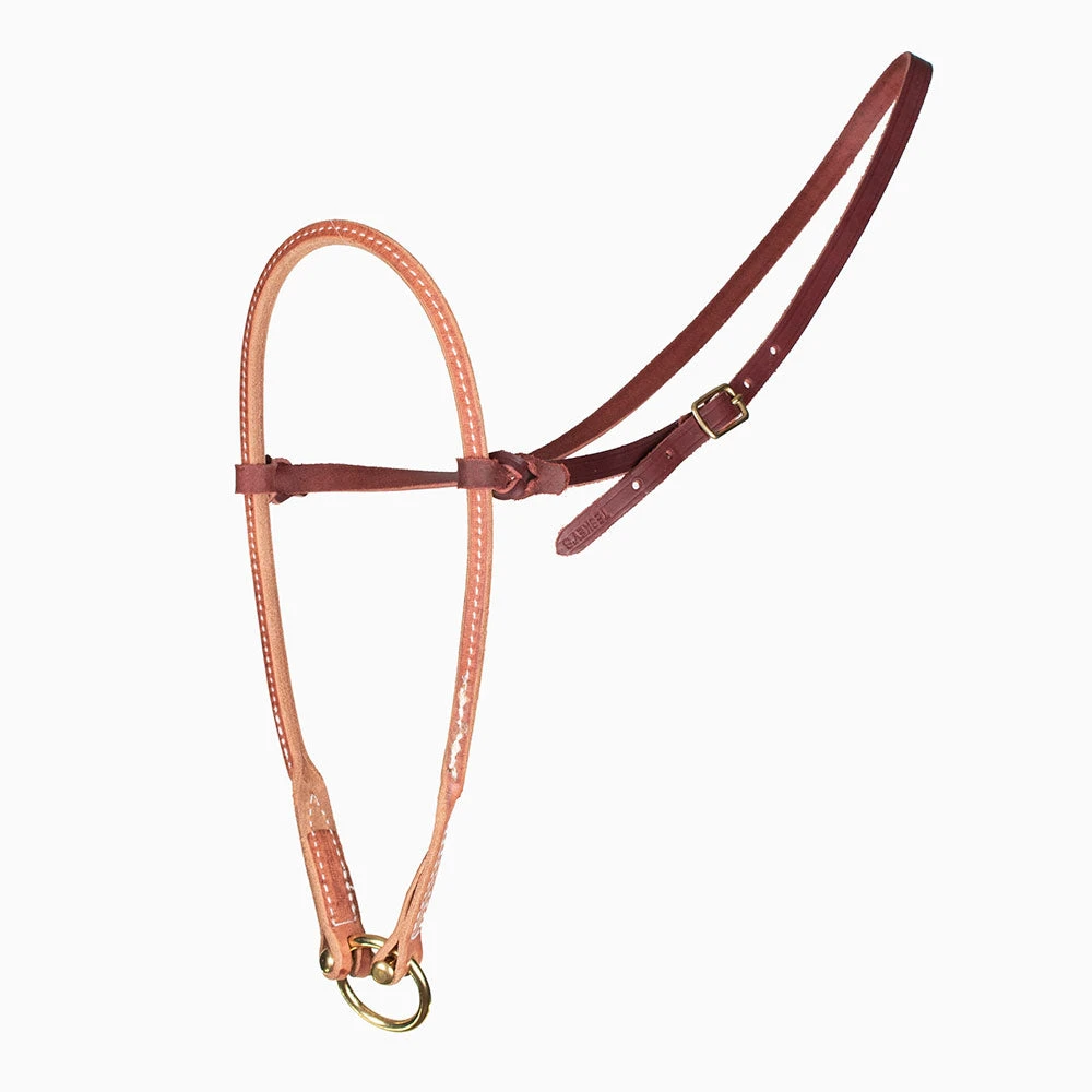 Teskey's Rolled And Stitched Hermann Oak Noseband
