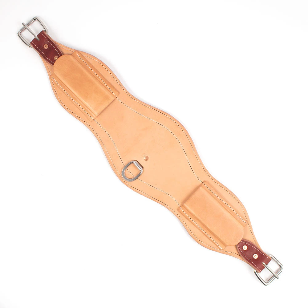 TESKEY'S 8" ROPER FLANK CINCH- LIGHT OIL