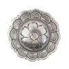 Antique Flower Scalloped Edge Concho