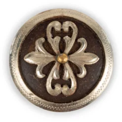 Bronze & Gold Cross Concho