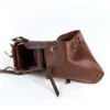Monkey Nose Leather Tapadero Stirrups