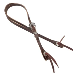Teskey's Shell Buckle Slickout Slit Ear Headstall
