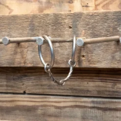 Cow Horse Supply O-Ring Reverse Twist Snaffle Bit