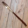 27" Natural Rawhide & Leather Quirt