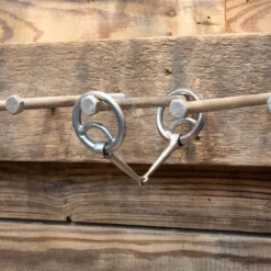 Trevor Hall Locked O-Ring Snaffle Bit