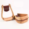 Teskey's Adult Rawhide Roper Stirrups