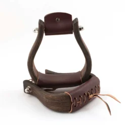 Open Range 2-1/4" Wooden Bell Stirrups