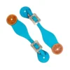 Teskey's Collection Bob Scott Spur Straps - Turquoise