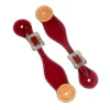 Teskey's Collection Bob Scott Spur Straps - Brick Red