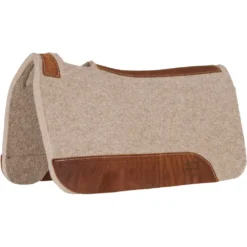 Mustang Tan Wool Contoured Pad