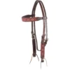 Cashel Turquoise/Rust Brownband Headstall