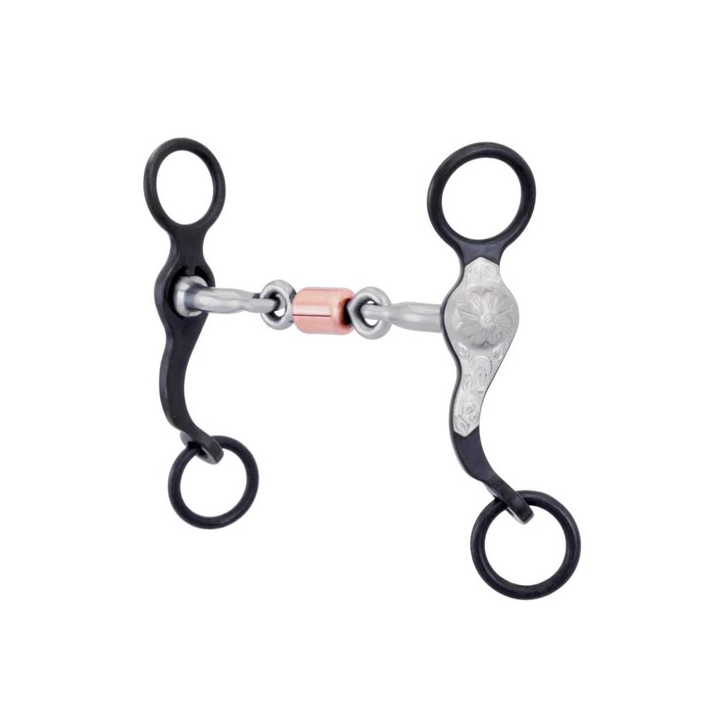 Santa Fe Flower Twist Dog Bone Pony Bit