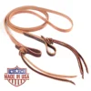 Patrick Smith Herman Oak Two-Tone Pineapple Knot Roping Rein