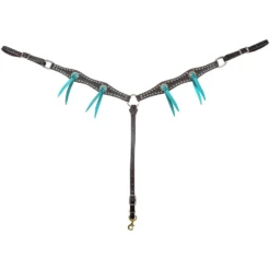 Martin Saddlery Antiqued Dots Breast Collar