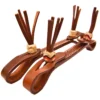 Teskey's Fringe Harness Leather Curb Straps