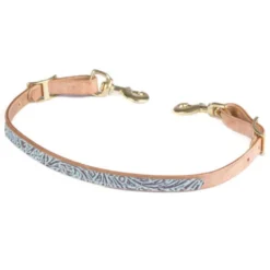 Teskey's Turquoise Western Tooled Wither Strap