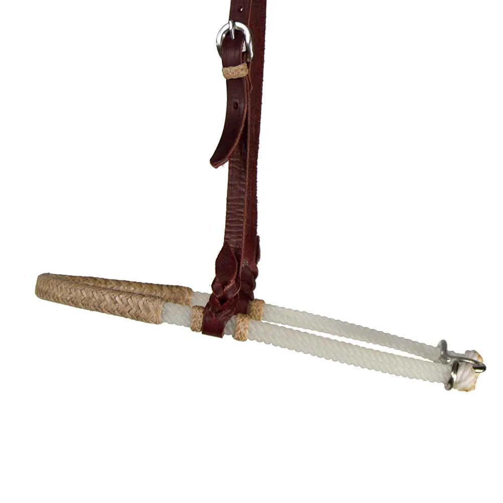 Teskey's Double Strand Noseband With Rawhide