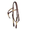 Teskey's Basket Stamped Crossover Headstall