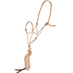 Mustang Jute Rope Halter With 9' Lead